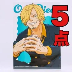 ワンピース 生ブロマイド ジャンプフェスタ2024 ルフィ 5枚セット 