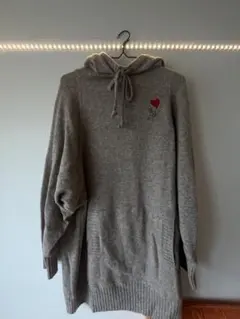 Vivienne Westwood MAN ニットパーカー グレー 46のサムネイル