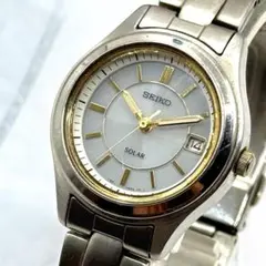SEIKO ソーラー 美品 腕時計 メンズ V145-0BA0 シェル 希少 - メルカリ