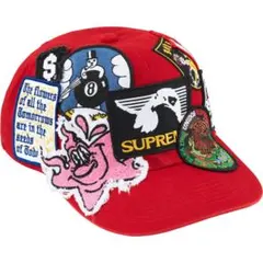 Supreme ブラウン ピンズ メッシュキャップ - メルカリ