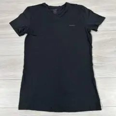 DIESEL VネックTシャツ ブラック S