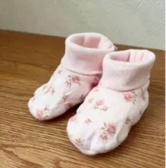 ラルフローレン♡ 花柄新生児ベビーソックス♡靴下