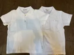 MIKI HOUSE 含むポロシャツ 2枚セット　幼稚園受験　通塾