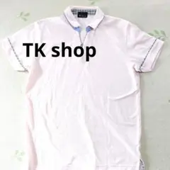 TK ポロシャツ ピンク XL タケオキクチ 半袖 クールビズ ビジネスのサムネイル