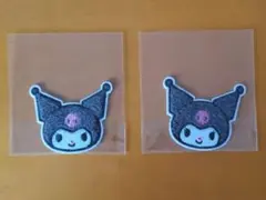 ☆新品・未使用☆クロミ アイロンワッペン サンリオ クロミちゃん ふわもこ