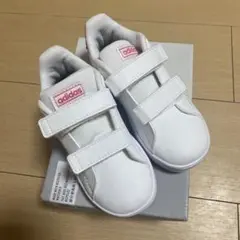 adidas ADVANCourt CF ホワイト 15.5cm