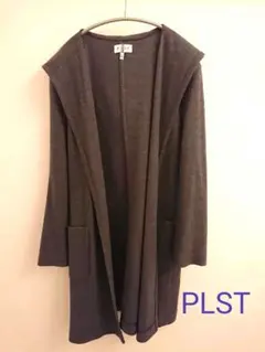 【お値下げ】PLST プラステ グレー パーカー コート