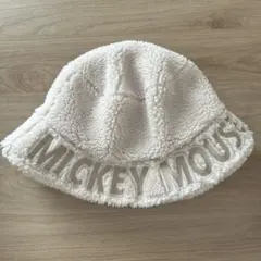 美品/ディズニー/バケットハット/ボア