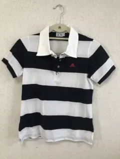 新品　アディダス　adidas ポロシャツ　ボーダー　ゴルフ