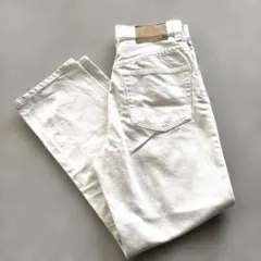 【Mila Owen】ストレートデニム ホワイト