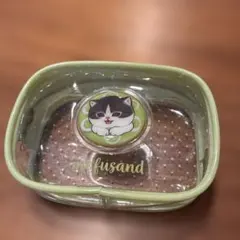 ぷっくりクリアミニポーチ　mofusand. モフサンド