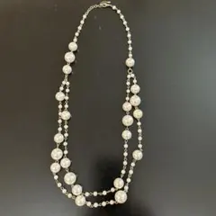 パール風ネックレス