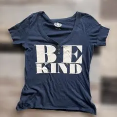 Juicy Couture BE KIND Tシャツ ネイビー
