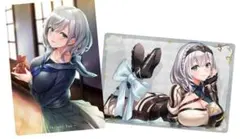 ホロライブ　エラースペシャル　チョコウエハース　No.02　銀鏡八重/白銀ノエル