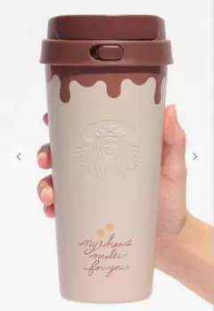 さ*ら様 新品 スタバ バレンタイン2026ステンレスTOGOボトルチョコレート