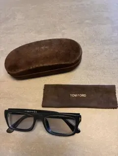 TOM FORD TF5005 343 度なしメガネ ブラウン - メルカリ