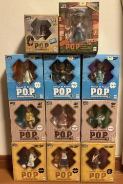 ワンピース P.O.P 麦わら海賊団 初期Ver 8体セット - メルカリ