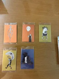 米津玄師 かいじゅうずかん カードウエハース 5枚セット　袋付き