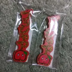 ブッシャアお名前アクリルキーホルダー 2個セット