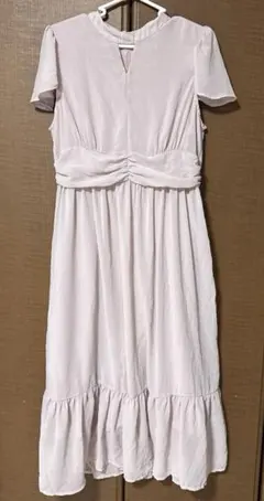 SHEIN DAZY パーティードレス　ベピーピンク　Lサイズ　ピンクショール