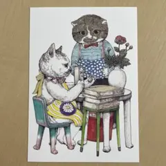 ヒグチユウコ せかいいちのねこ ポストカード MOE ④ - メルカリ