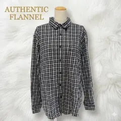 UNIQLO ユニクロ XL ネルシャツ チェックシャツ 長袖