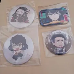 鬼滅の刃　缶バッジ　禰豆子　伊之助　悲鳴嶼行冥　３点セット