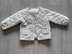 【80】ハートキルティング ノーカラー ジャケットのサムネイル