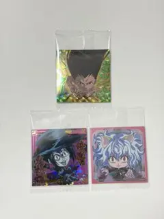 HUNTER×HUNTER シール×ウエハース　ゴン　パーム　ピトー