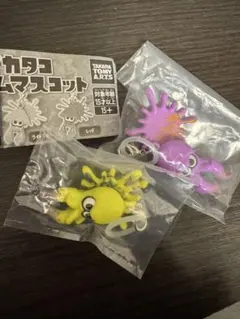 スプラトゥーン3 イカタコチャームマスコット めじるしアクセサリー 2種セット