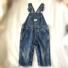 OshKosh B'gosh デニムオーバーオール 80