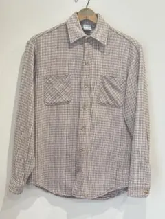 70s BIG MAC 高配色 ヘビーネルシャツ　JCPenney 古着 USA