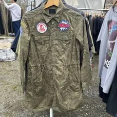 激レア　HYSTERIC GLAMOUR カーキ シャツワンピース　日本製