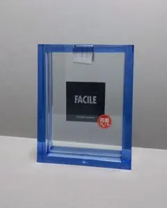 【値下げ】アクリル両面フォトフレーム ブルーのサムネイル