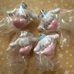 サンリオキャラクターズ　ナーススイングマスコット　シナモロール　4点　ガチャ