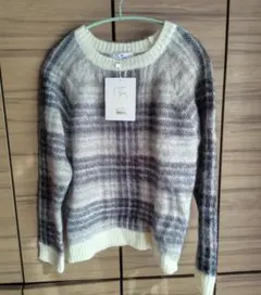 【新品】チェックジャガード ニット　アーバンリサーチ　サニーレーベル モヘア