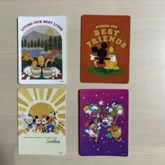ディズニーストア じゃんけんあいこカード 4枚のサムネイル