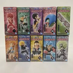 ワンピース　ワールドコレクタブルフィギュア ワノ国スタイル全10種