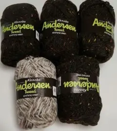 Kanebo Andersen Tweed 5玉セット　新品未使用　長期保管品