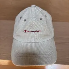 Champion コーデュロイキャップ ベージュ