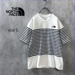 THE NORTH FACE ザ・ノース・フェイス パネルボーダー Tシャツ　L