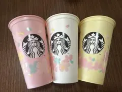 STARBUCKSサクラ柄リユーザブルカップ6個セット未使用美品