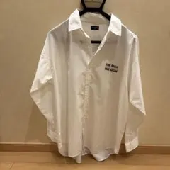 バックプリントビッグシルエットシャツ
