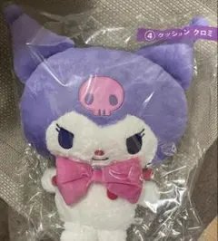 산리오 キャラクター大賞当たり 쿠지 クッション 쿠로미