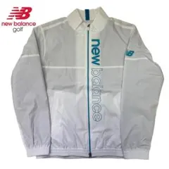 new balance golf ナイロンジャケット　ジャケット ホワイト