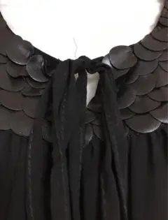 半額！セール！レディース　フォーマルワンピース　黒　ミニ　M パーティー　ダンス