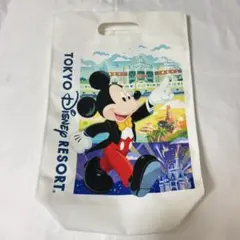 未使用★小さいシミあり 東京ディズニーリゾート ショッパー風 トートバッグ L