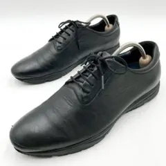 レザースニーカー 黒 27