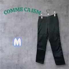 COMME CA ISM コムサイズム　ブラックチノパンストレートワークパンツMのサムネイル