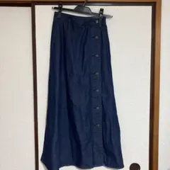 ジーユーデニムロングスカート